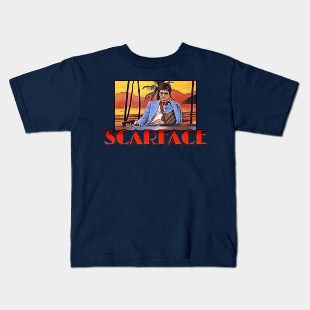 Scarface Kids T-Shirt by Jadielc